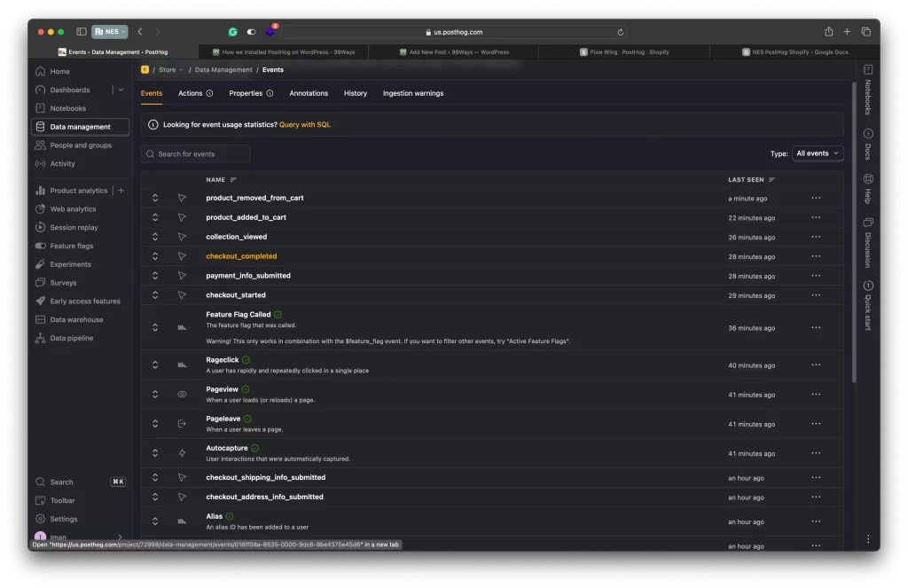 PostHog on Shopify step4