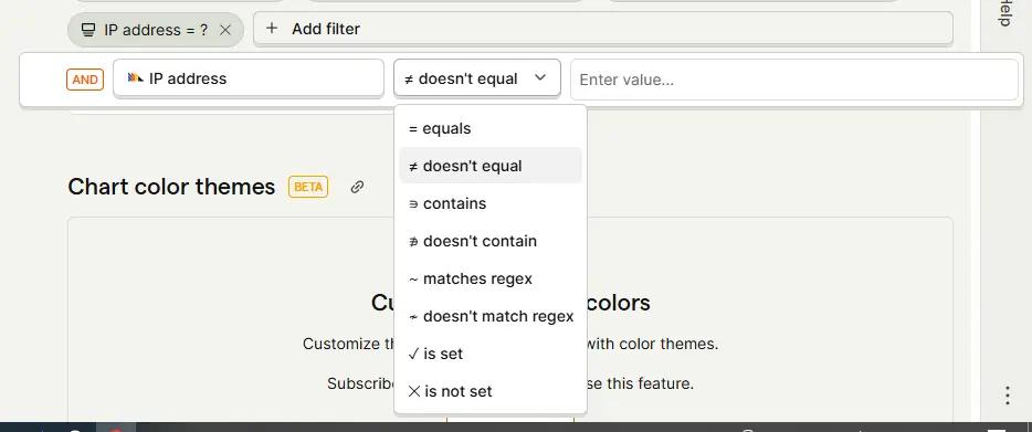 PostHog internal user filtering step2