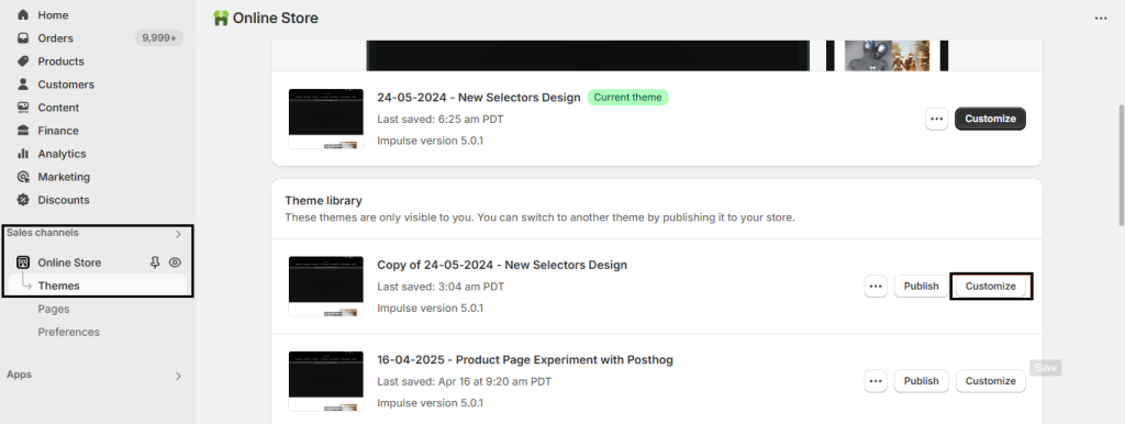 setup PostHog A/B test on Shopify step1-01