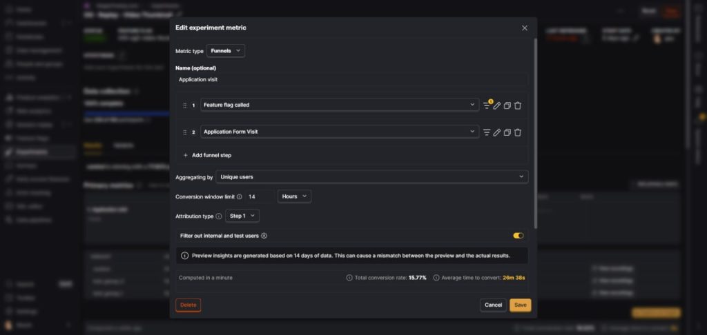 setup PostHog A/B test on Shopify step7-03