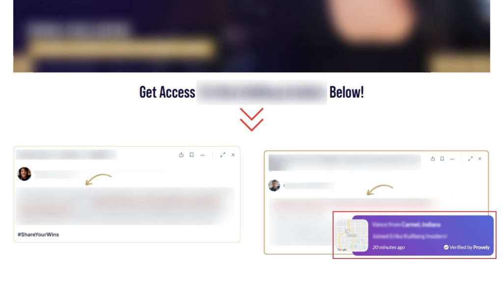 Social Proof A/B Test