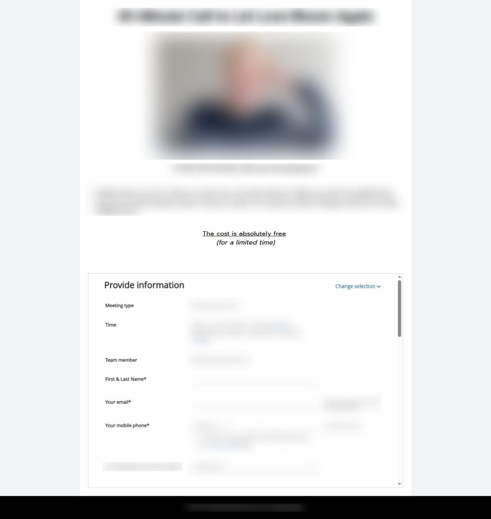 Combined Form A/B Test