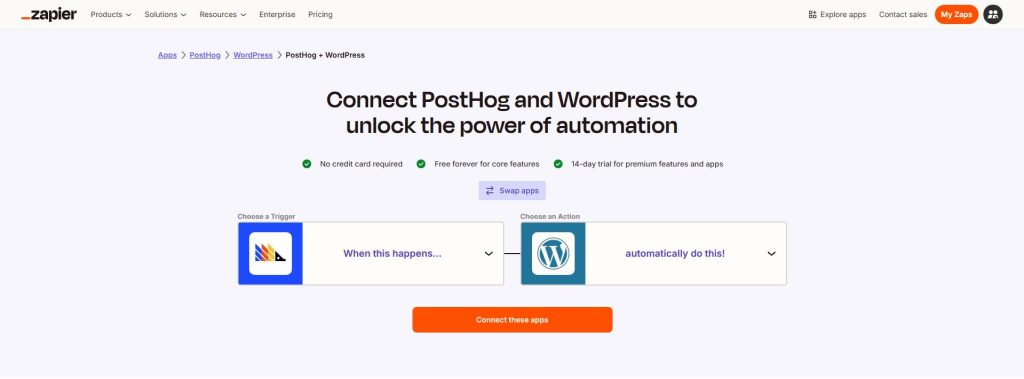 Install PostHog on WordPress