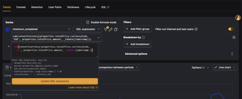 Convert Currencies in PostHog