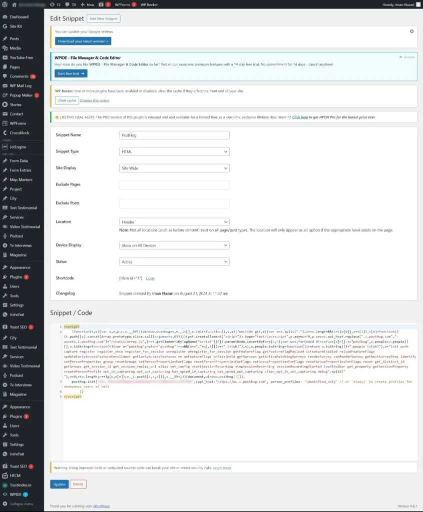posthog WordPress step2-01