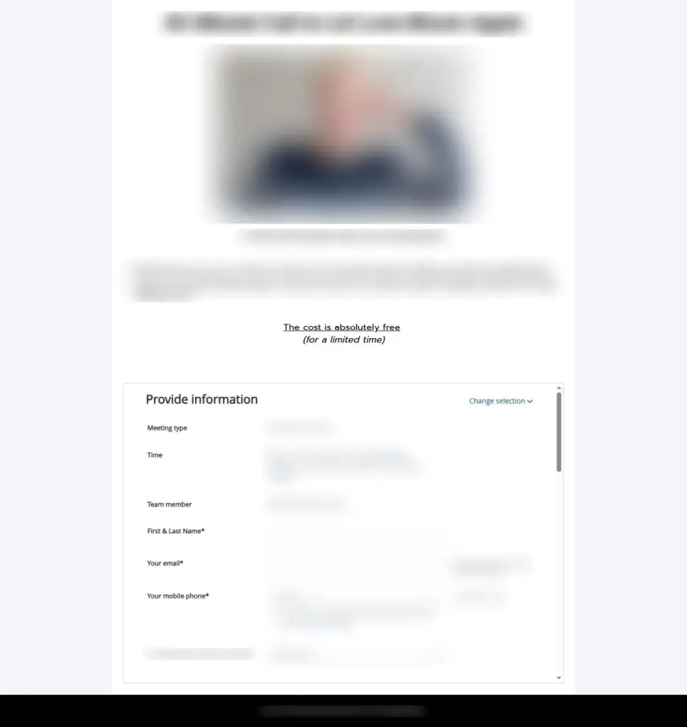 Combined Form A/B Test