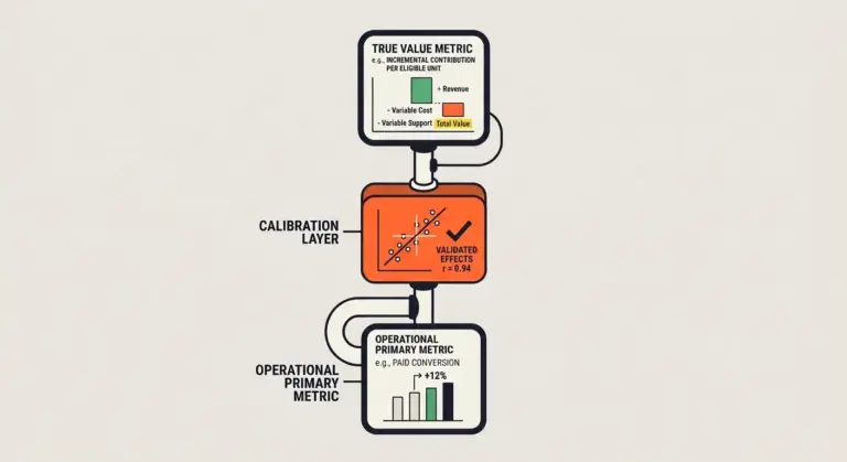 A/B Testing Metrics: How to Choose the Primary Metric Closest to Profit